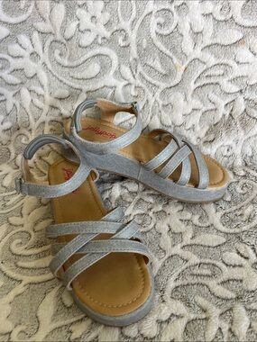 Jellypop Kids Silver Strappy Sandals